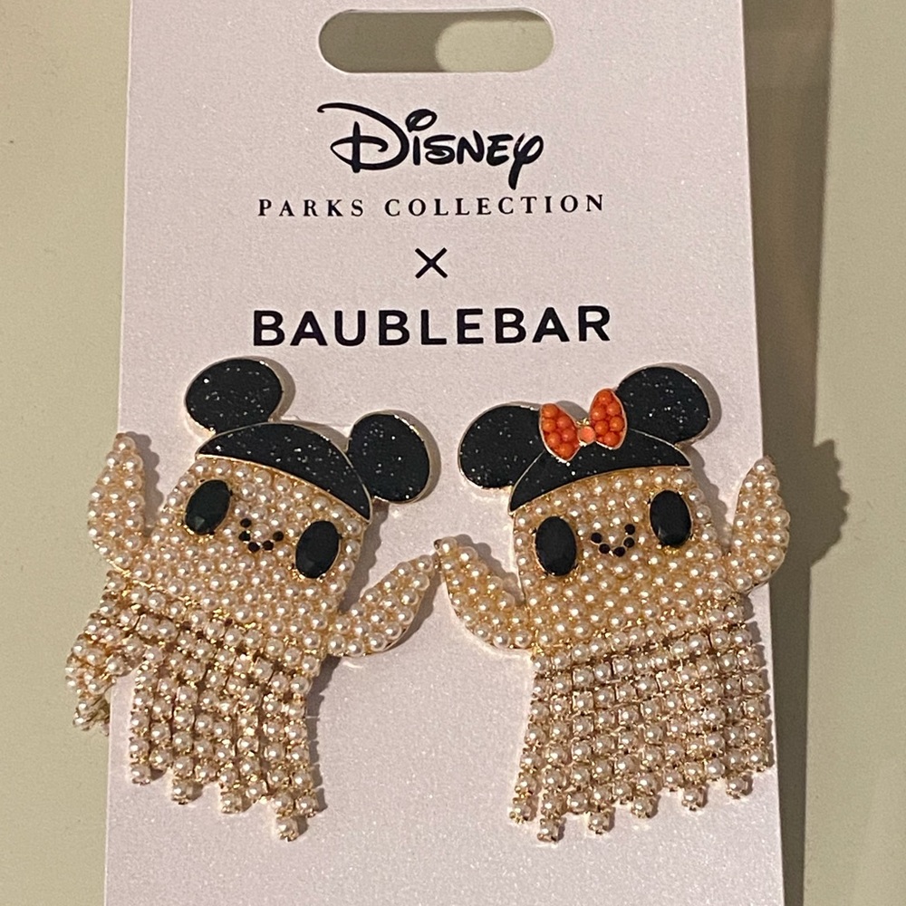 Mickey Baublebar Ghost Earrings